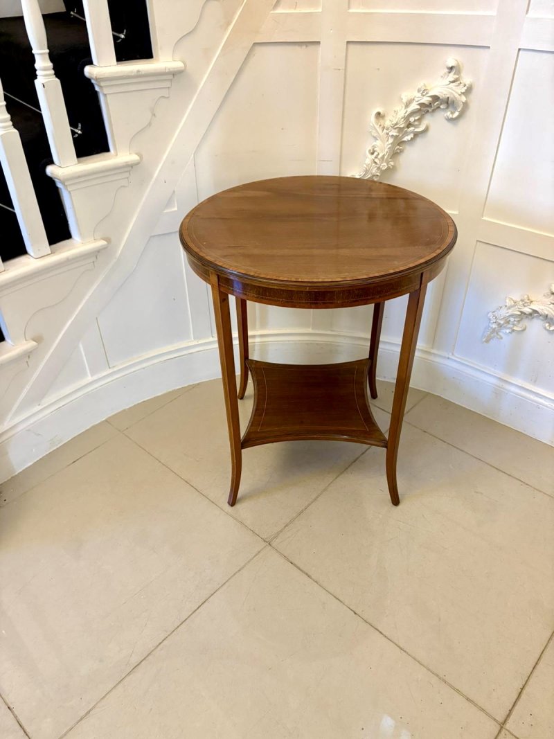 Antique Edwardian Mahogany Occasional / Lamp Table
